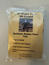 Tranquil Gardener Synthetic Rubber Plant Ties - 50 Count (2", 3", or 5")