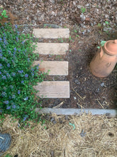 Faux Wood Rectangular Stepping Stone