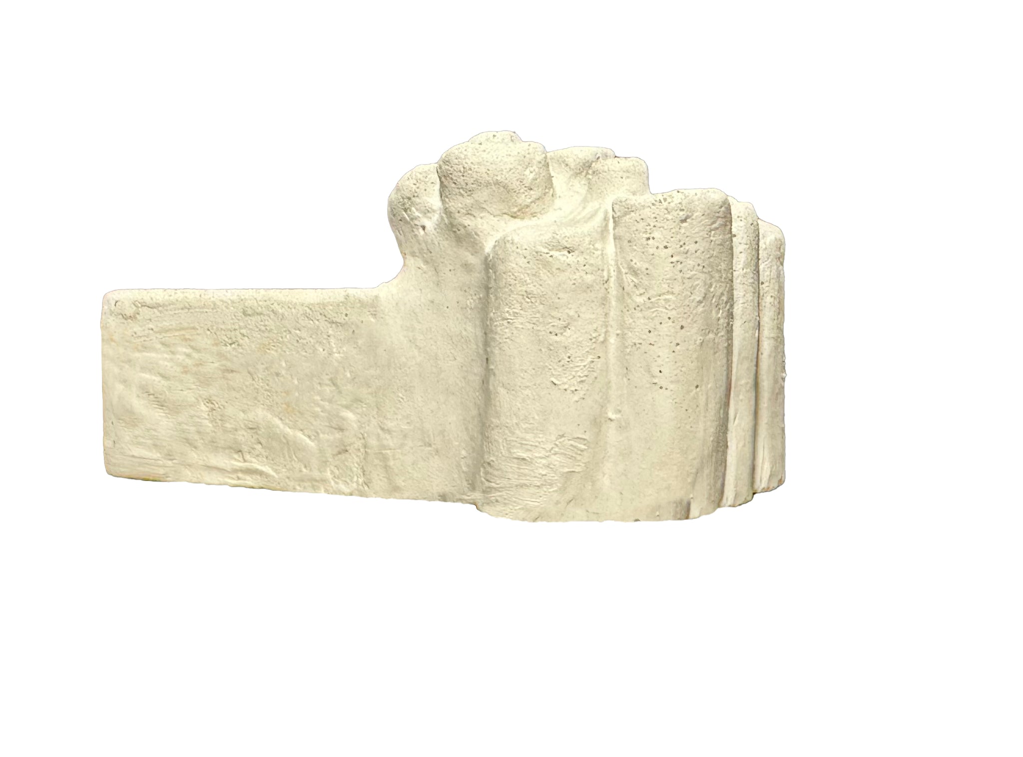 white plant pot feet Set of Three Flower pot feet to elevate planters off the ground for improved drainage White