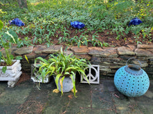 Peace Sign Breeze Block - Decorative concrete block for Wall Construction for passive cooling or as a single Garden Accent piece - Free Shipping