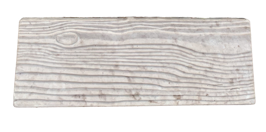 Faux Wood Rectangular Stepping Stone