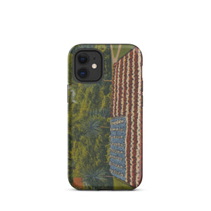 Tough Case for iPhone® - American Flag Garden