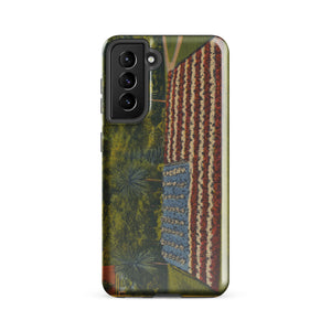 Tough case for Samsung® - American Flag Garden