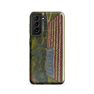 Tough case for Samsung® - American Flag Garden