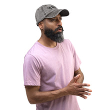 Vintage Cotton Twill Cap - Black Lettering