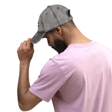 Vintage Cotton Twill Cap - Black Lettering