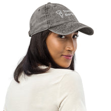 Vintage Cotton Twill Cap - White Lettering