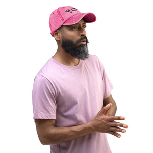 Vintage Cotton Twill Cap - Black Lettering