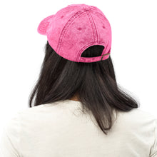 Vintage Cotton Twill Cap - White Lettering