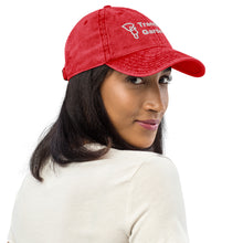 Vintage Cotton Twill Cap - White Lettering