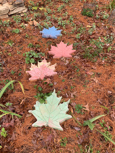 Maple Leaf Stepping Stone