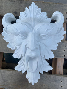 Faun Green Man Wall Plaque